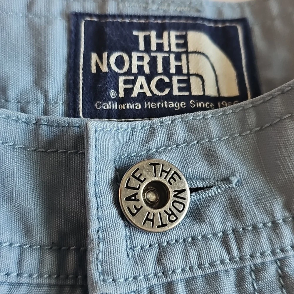 The North Face Light Blue Cargo Shorts